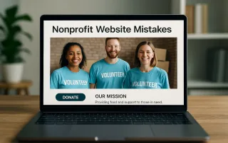 Common Nonprofit website mistakes